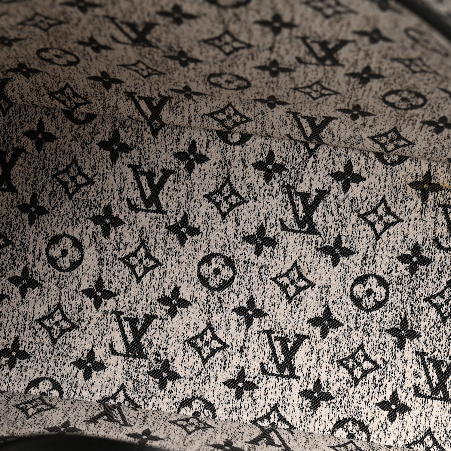 Louis Vuitton Denim Monogram Jacquard Neverfull MM Grey 6 of 10