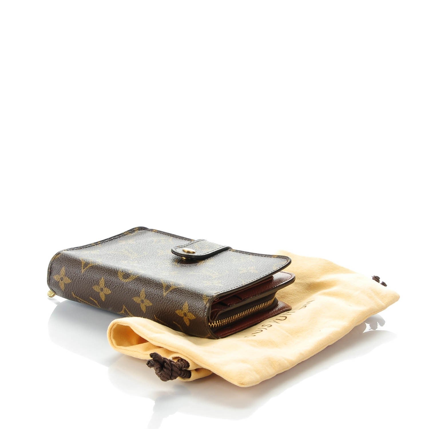 Louis Vuitton Monogram Porte Papier Zippe Wallet 4 of 9