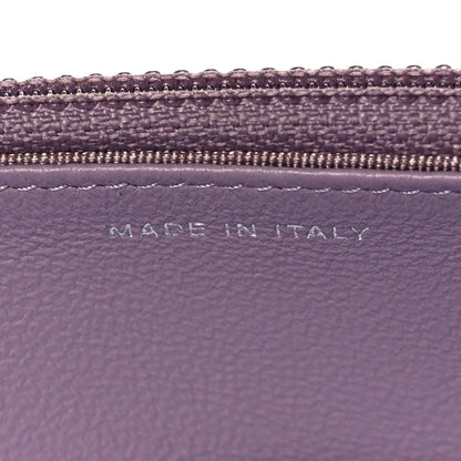 Chanel Lambskin Quilted Wallet On Chain WOC Light Purple 6 of 9
