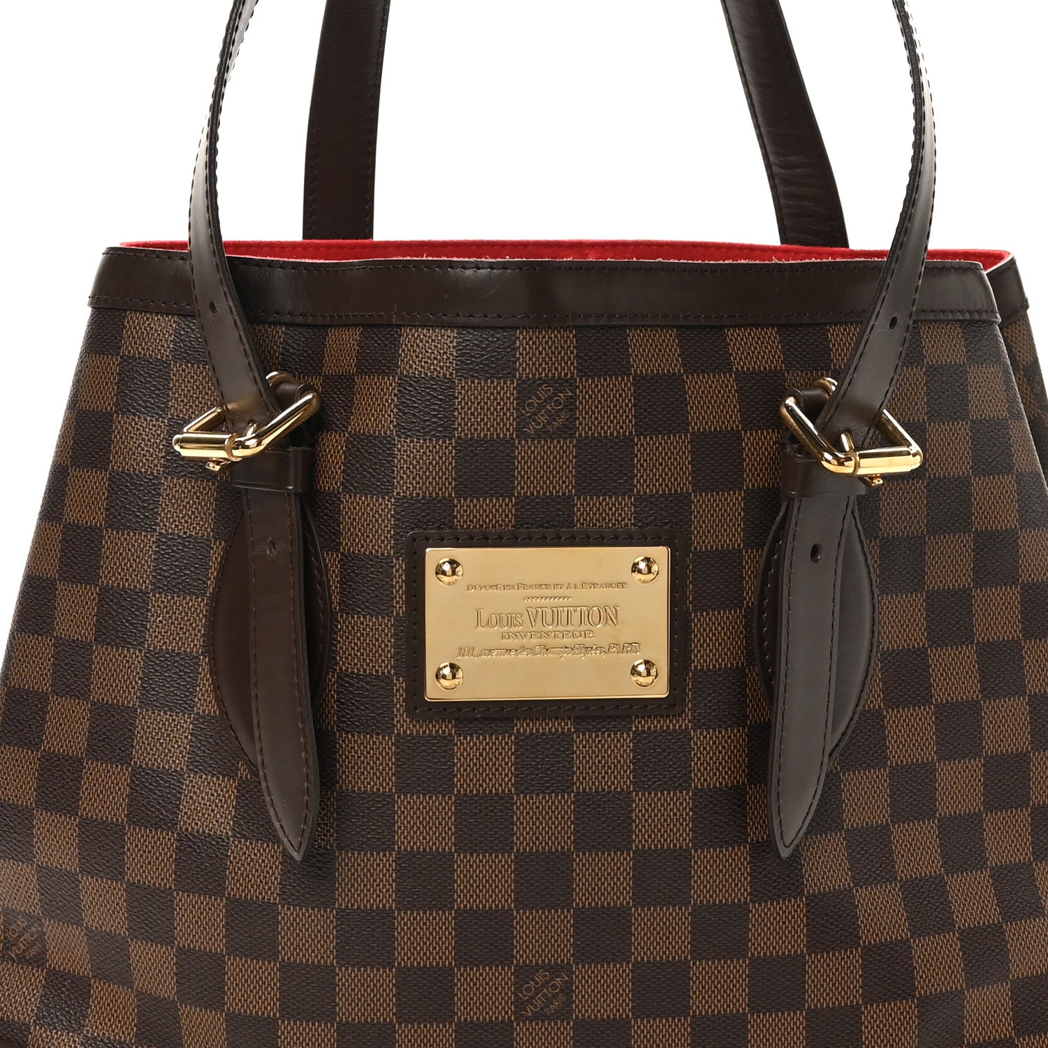 Louis Vuitton Damier Ebene Hampstead MM 7 of 9