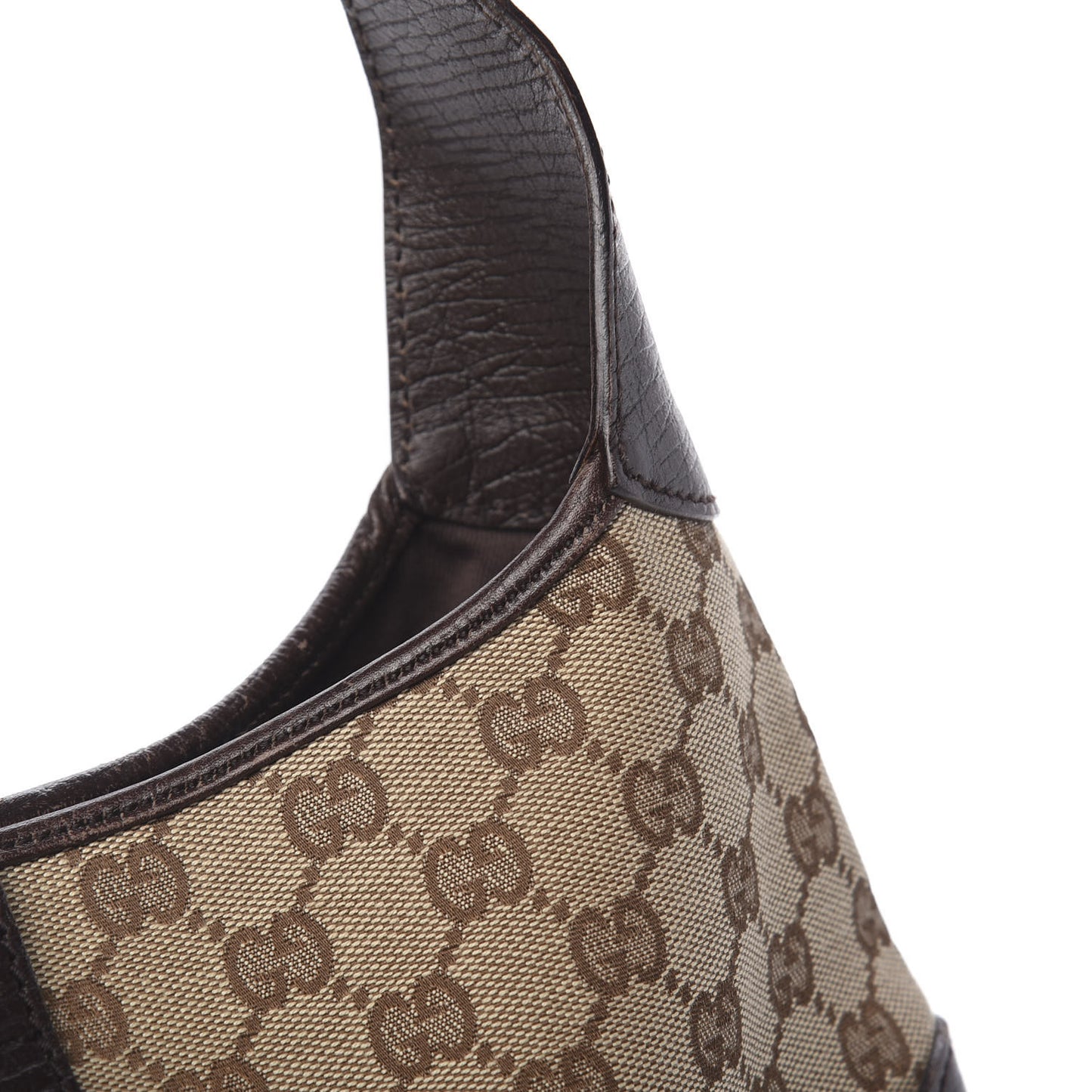 Monogram Web Jackie O Hobo Dark Brown