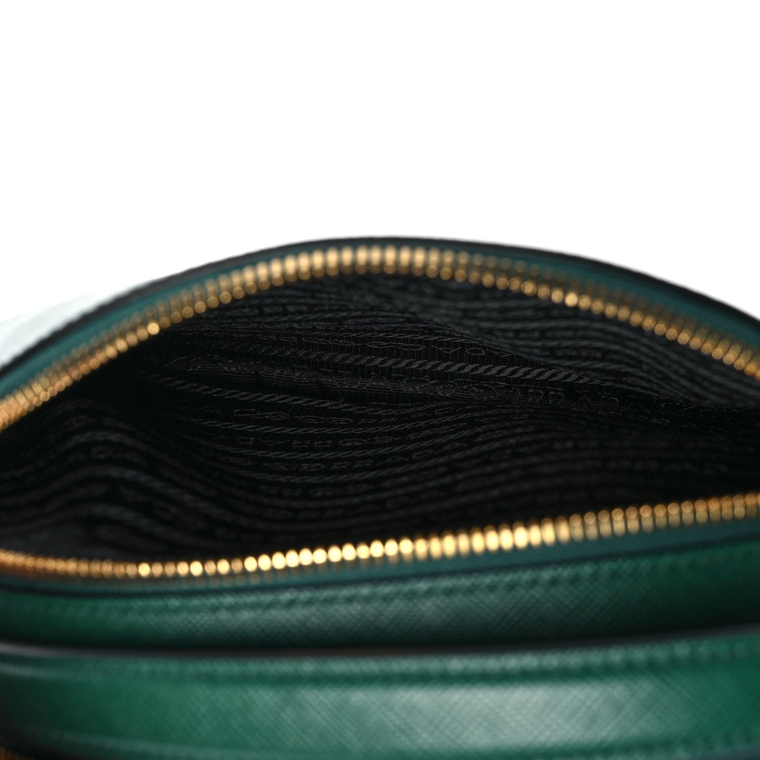 Prada Saffiano Lux Odette Crossbody Green 5 of 9