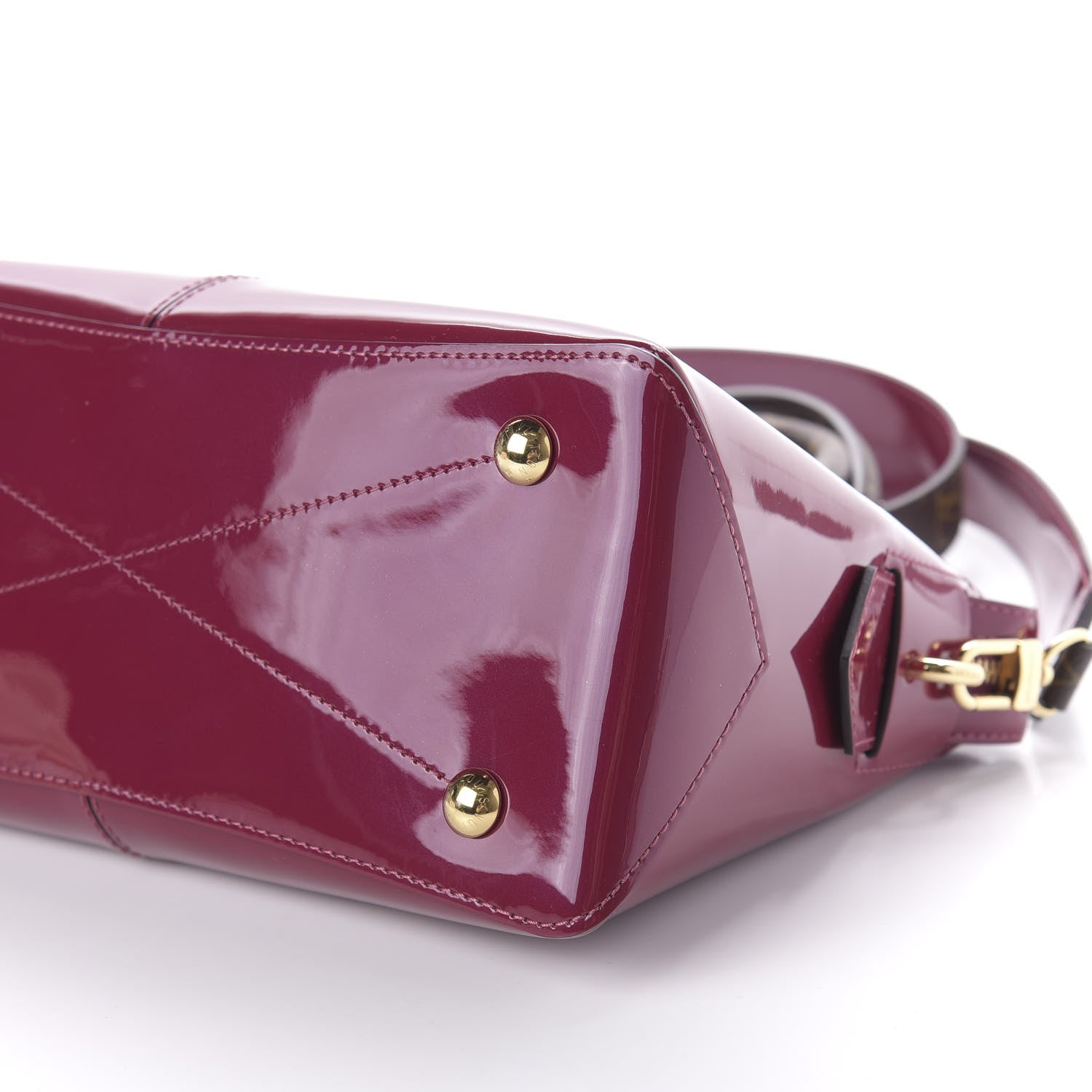 Louis Vuitton Patent Calfskin Miroir Tote Magenta 7 of 9