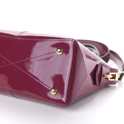 Louis Vuitton Patent Calfskin Miroir Tote Magenta 7 of 9
