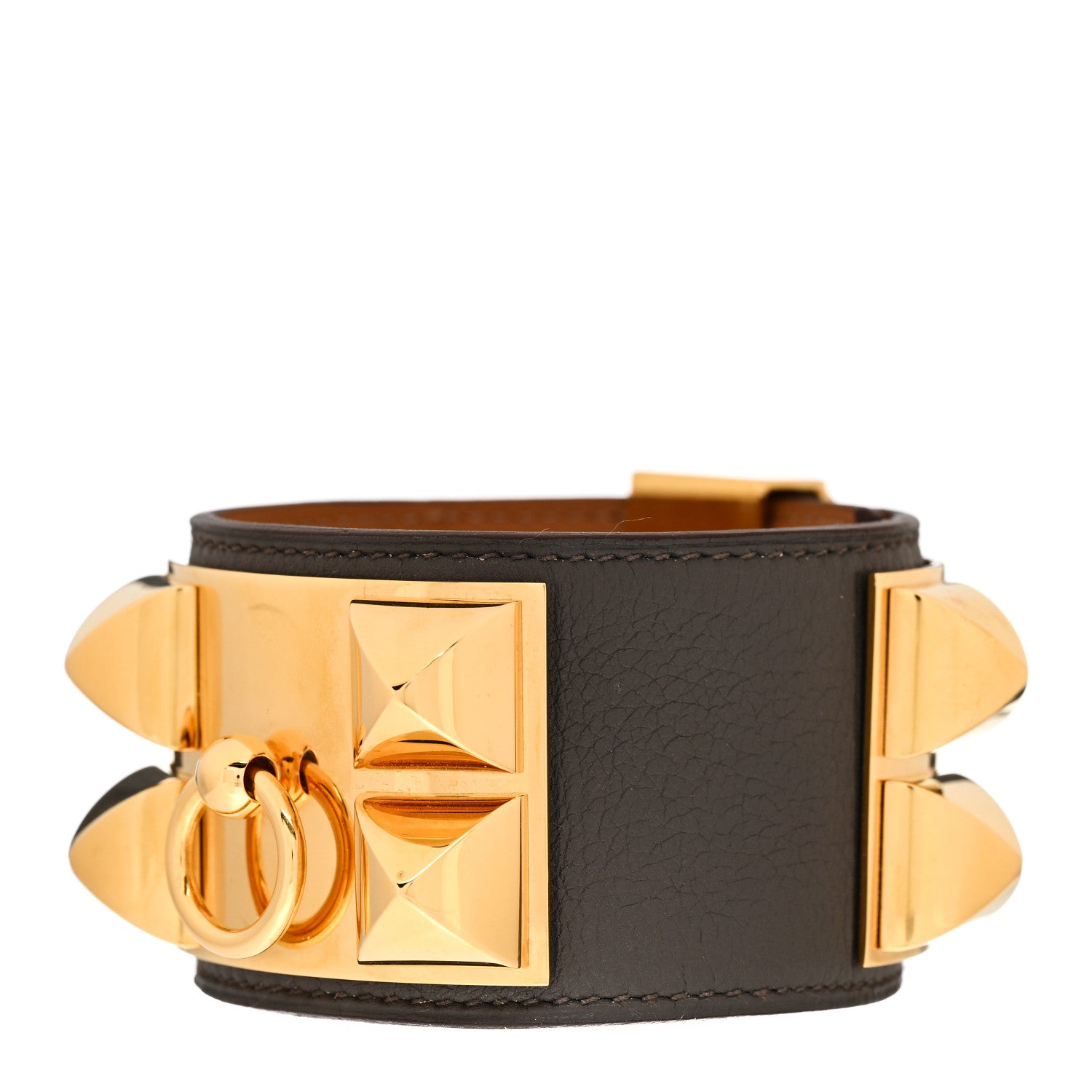 Hermes Swift Collier De Chien CDC Bracelet S Etain 1 of 5