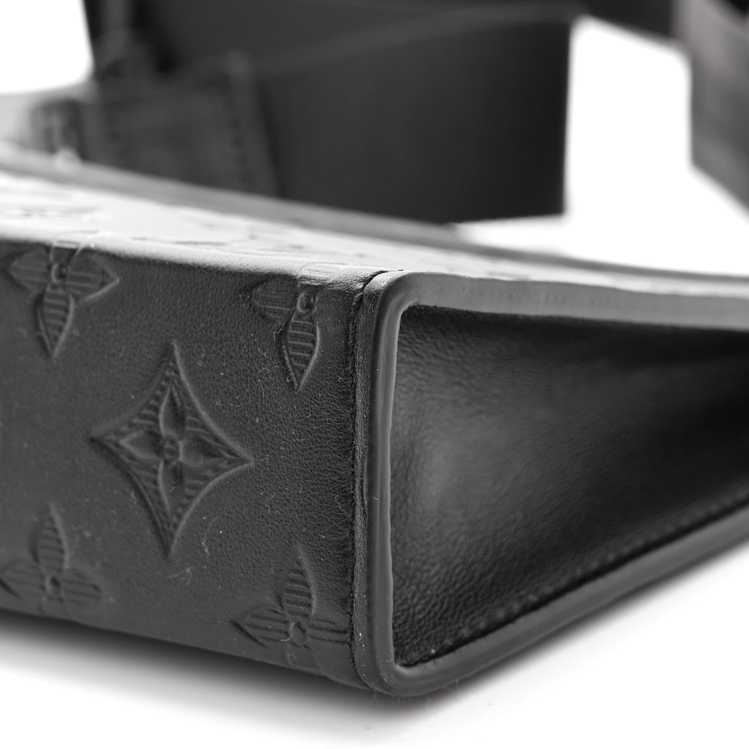 Louis Vuitton Calfskin Monogram Shadow Gaston Wearable Wallet 9 of 9