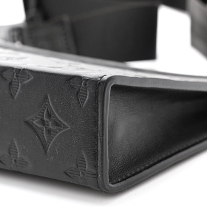 Louis Vuitton Calfskin Monogram Shadow Gaston Wearable Wallet 9 of 9