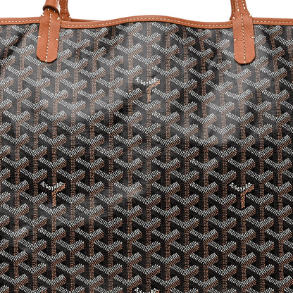 Goyard Goyardine Saint Louis GM Black Gold 10 of 12