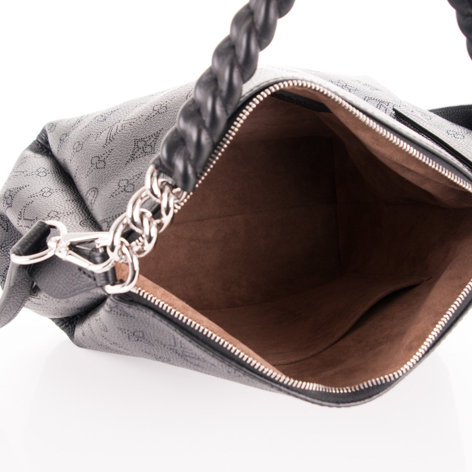 Louis Vuitton Mahina Babylone Chain BB Black 5 of 7