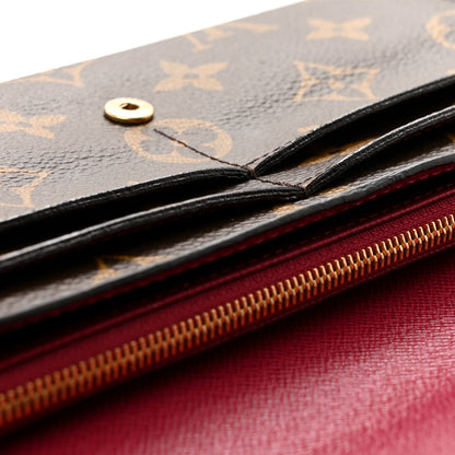 Louis Vuitton Monogram Sarah Wallet NM Fuchsia 7 of 8