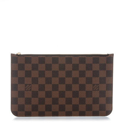 Louis Vuitton Damier Ebene Neverfull MM GM Pochette 1 of 7
