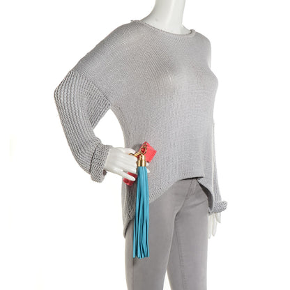 Louis Vuitton Rainbow Bag Charm Tassel Blue 2 of 3