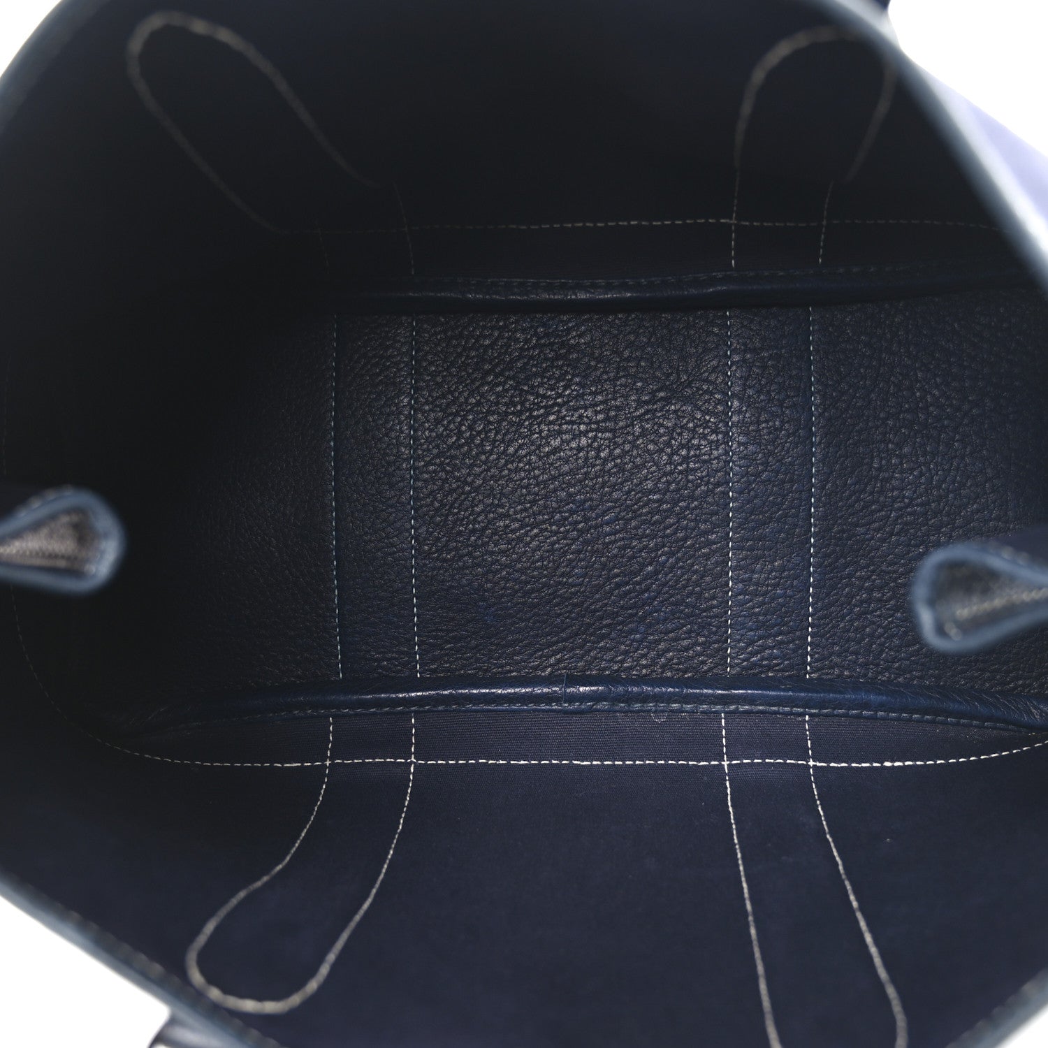 Hermes Toile Buffle Skipper Garden Party 30 TPM Bleu Marine Black 6 of 13