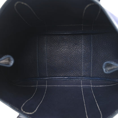 Hermes Toile Buffle Skipper Garden Party 30 TPM Bleu Marine Black 6 of 13