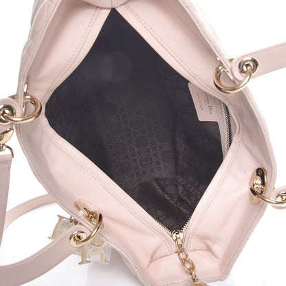 Christian Dior Lambskin Cannage Large Lady Dior Light Pink 6 of 8