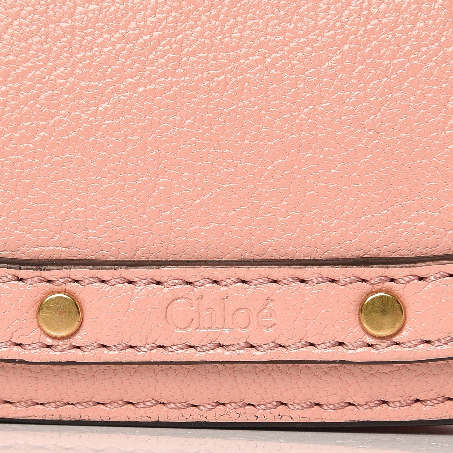Chloe Calfskin Suede Mini Pixie Signature Belt Bag Ideal Blush 7 of 7