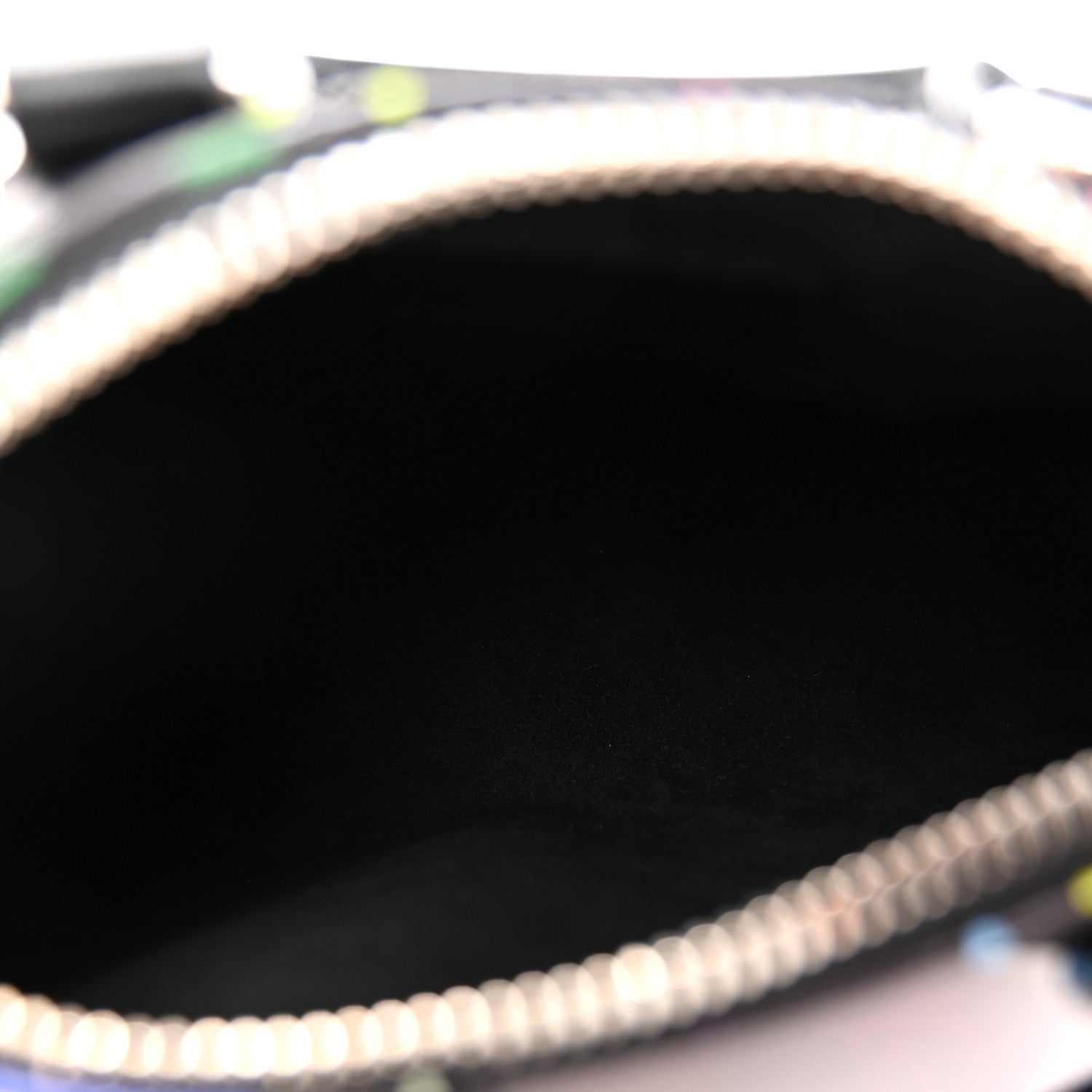 Louis Vuitton LV X TM Monogram Multicolor Nano Speedy Black 5 of 10