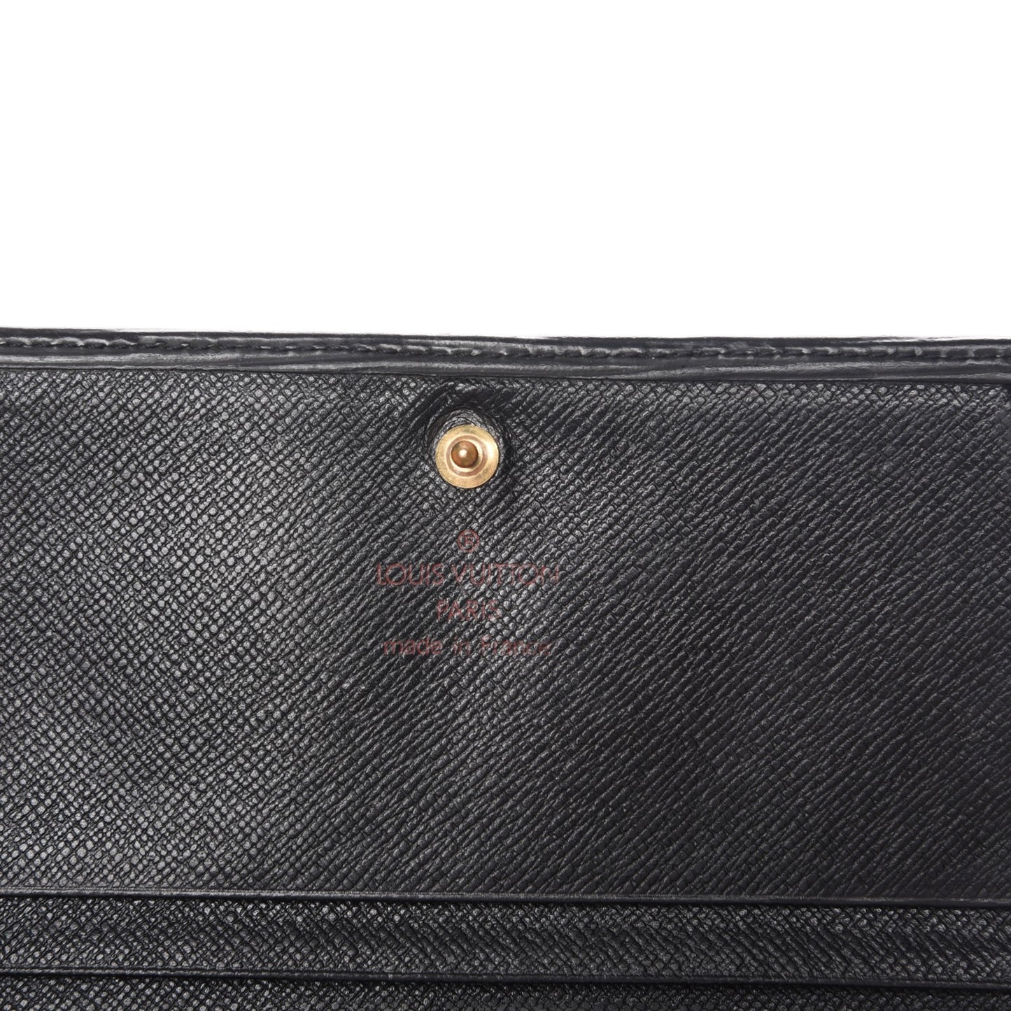 Epi Porte-Monnaie Billets Tresor Wallet Black