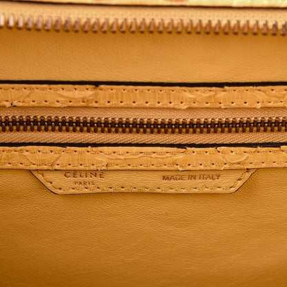 Celine Python Mini Luggage Beige 6 of 13