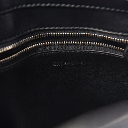 Balenciaga Glitter XS Triangle Duffle Argent Black 6 of 9