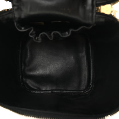 Chanel Calfskin Vanity Cosmetic Bag Black 5 of 11