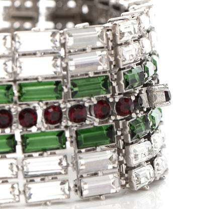 Gucci Crystals Double G Web Tennis Bracelet L Multicolor 5 of 6