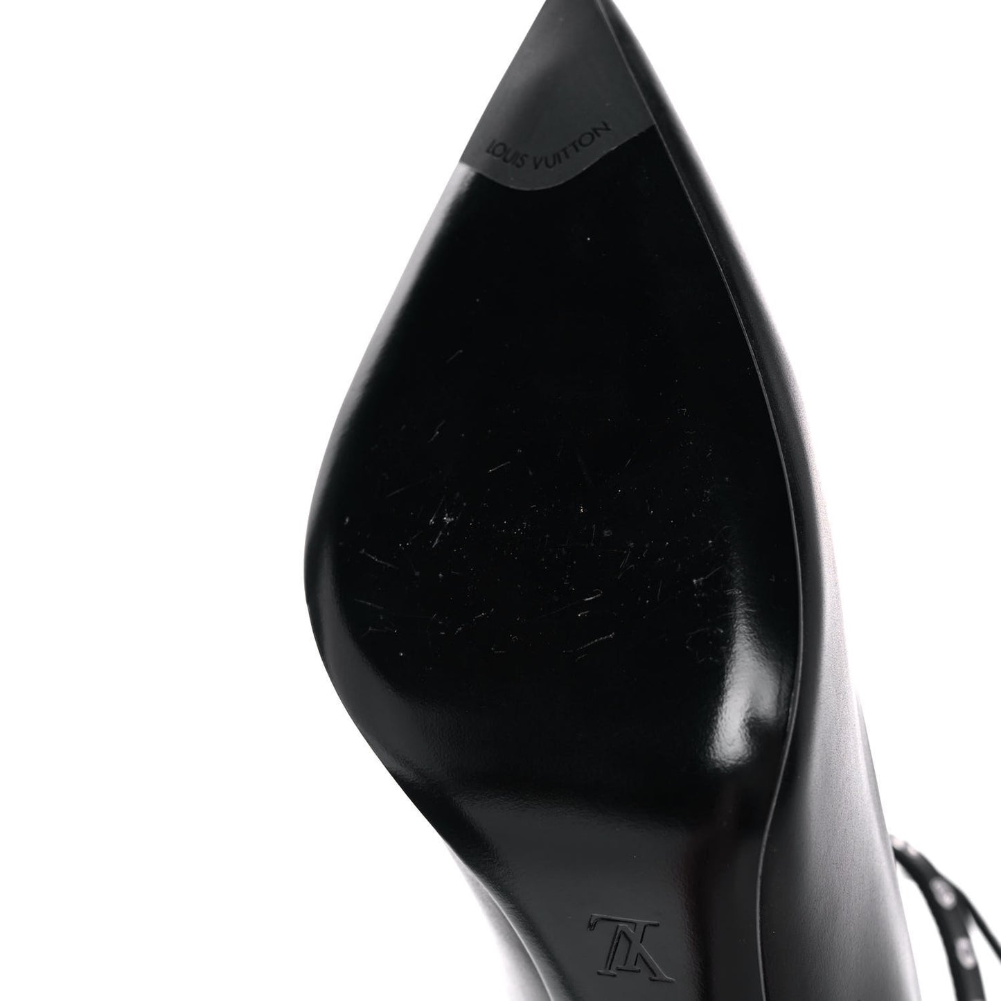 Calfskin Call Back Pumps 40 Black