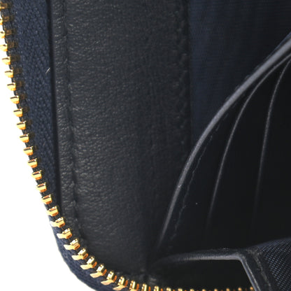 Christian Dior Oblique 30 Montaigne Zip Around Wallet Blue 8 of 10
