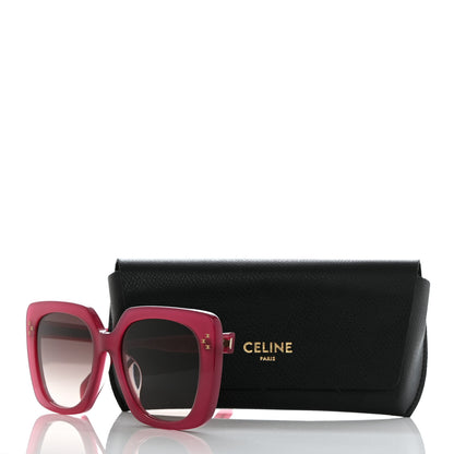 Celine Acetate Sunglasses CL40218U Purple 7 of 7