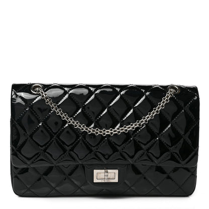 Chanel Patent Quilted 2.55 Reissue 227 Flap Black 1 of 11