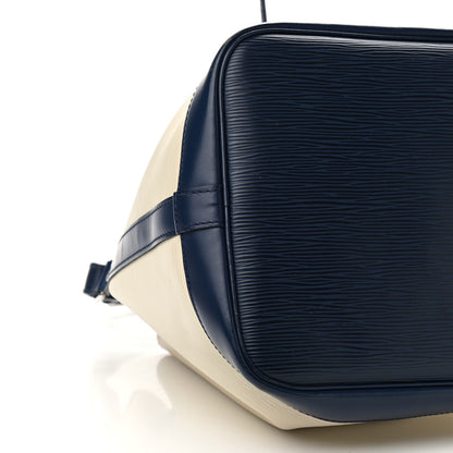 Louis Vuitton Epi Petit Bi-Color Noe Ivory Indigo 9 of 11