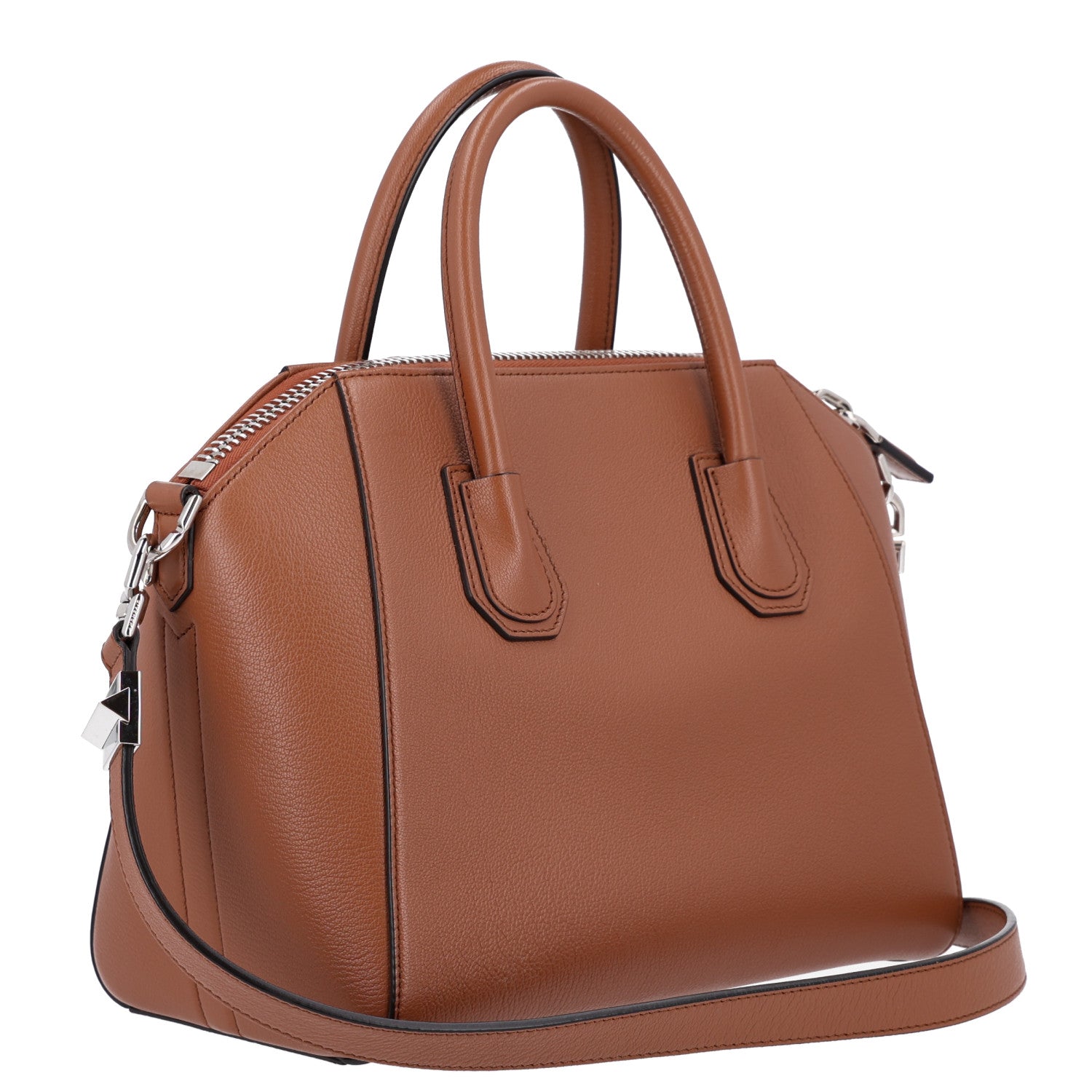Givenchy Sugar Goatskin Small Antigona Pony Brown 3 of 10