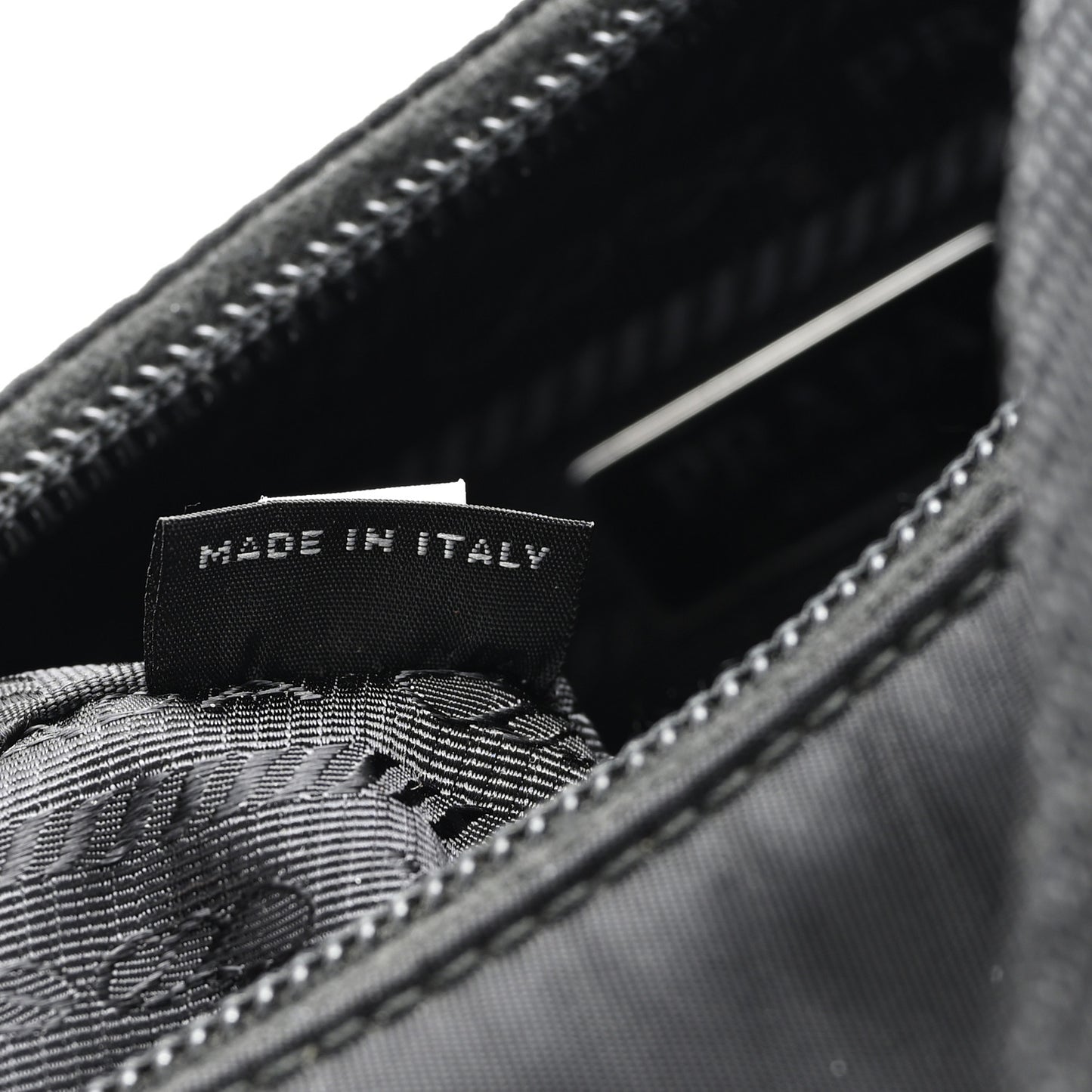 Tessuto Nylon Mini Re-Edition 2000 Bag Black