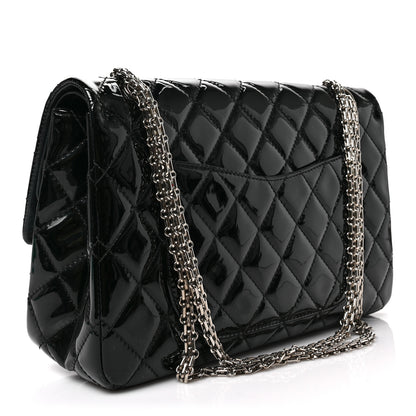 Chanel Patent Quilted 2.55 Reissue 227 Flap Black 2 of 11