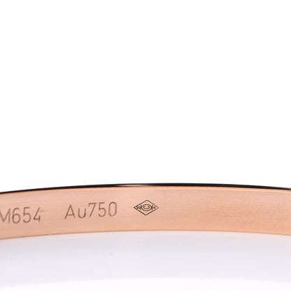 Cartier 18K Pink Gold Small LOVE Bracelet 17 9 of 10