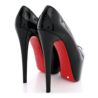 Christian Louboutin Patent Highness 160 Pumps 38 Black 5 of 14