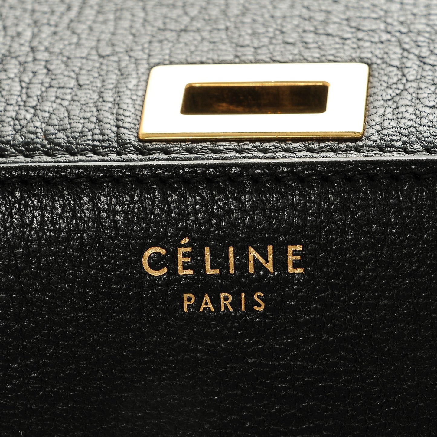 Goatskin Medium Classic Box Flap Bag Black