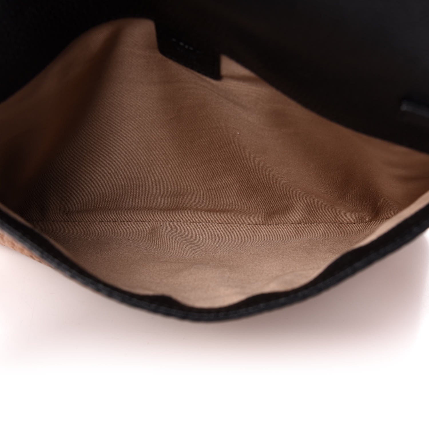 MCM Visetos Corina Foldover Crossbody Bag Cognac Black 5 of 10