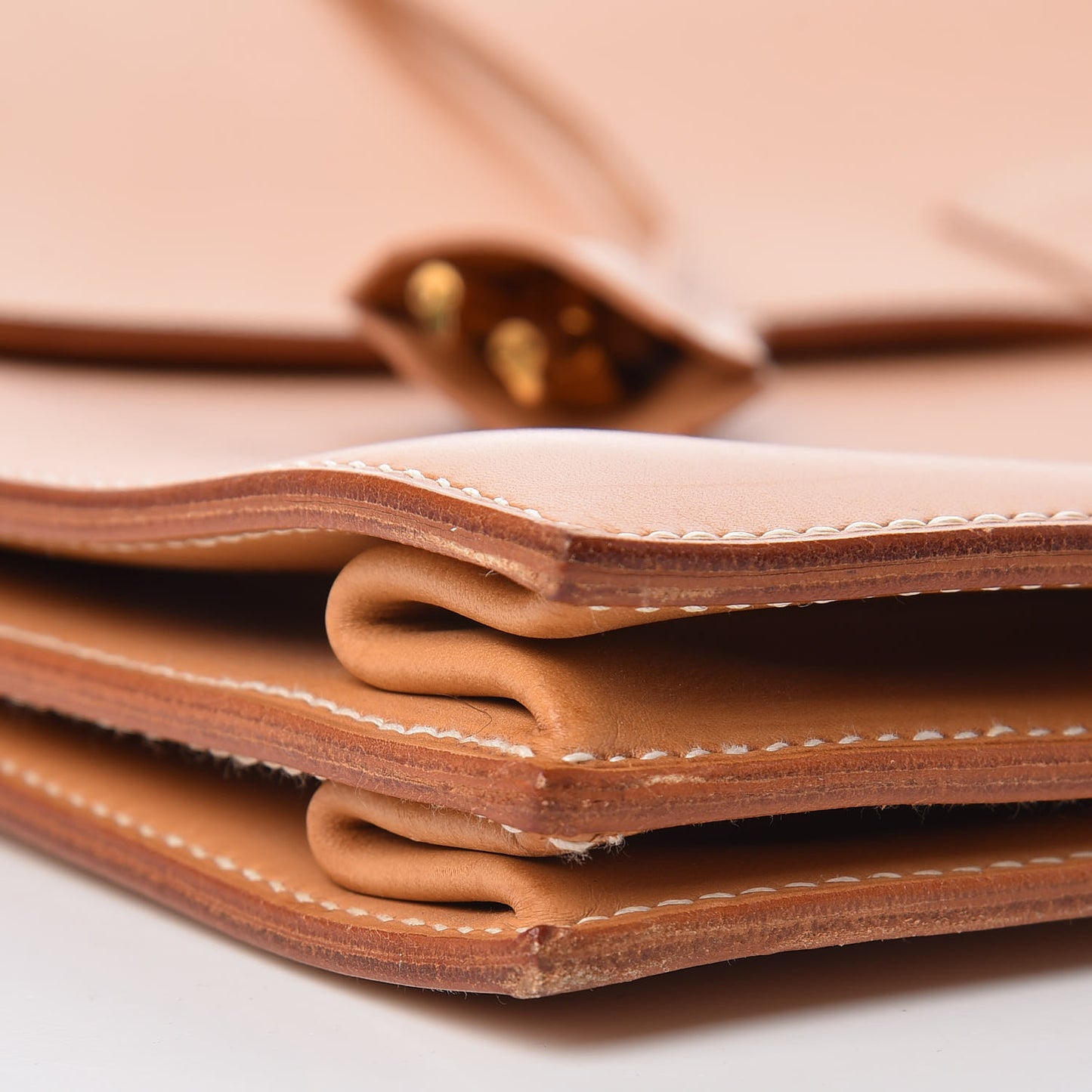Vache Natural Sac a Depeche 38 Briefcase
