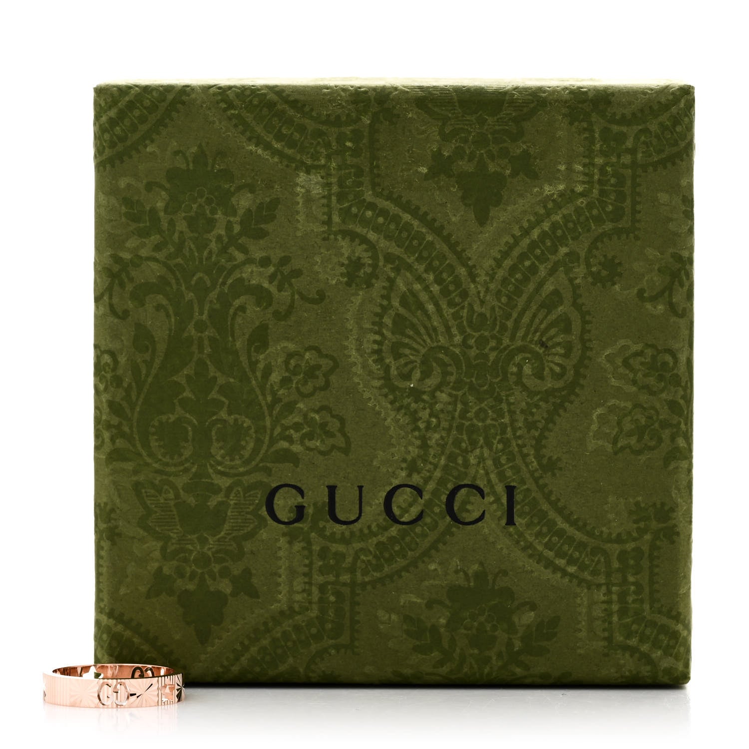 Gucci 18K Rose Gold Icon Stars Band Ring 53 6.25 6 of 6