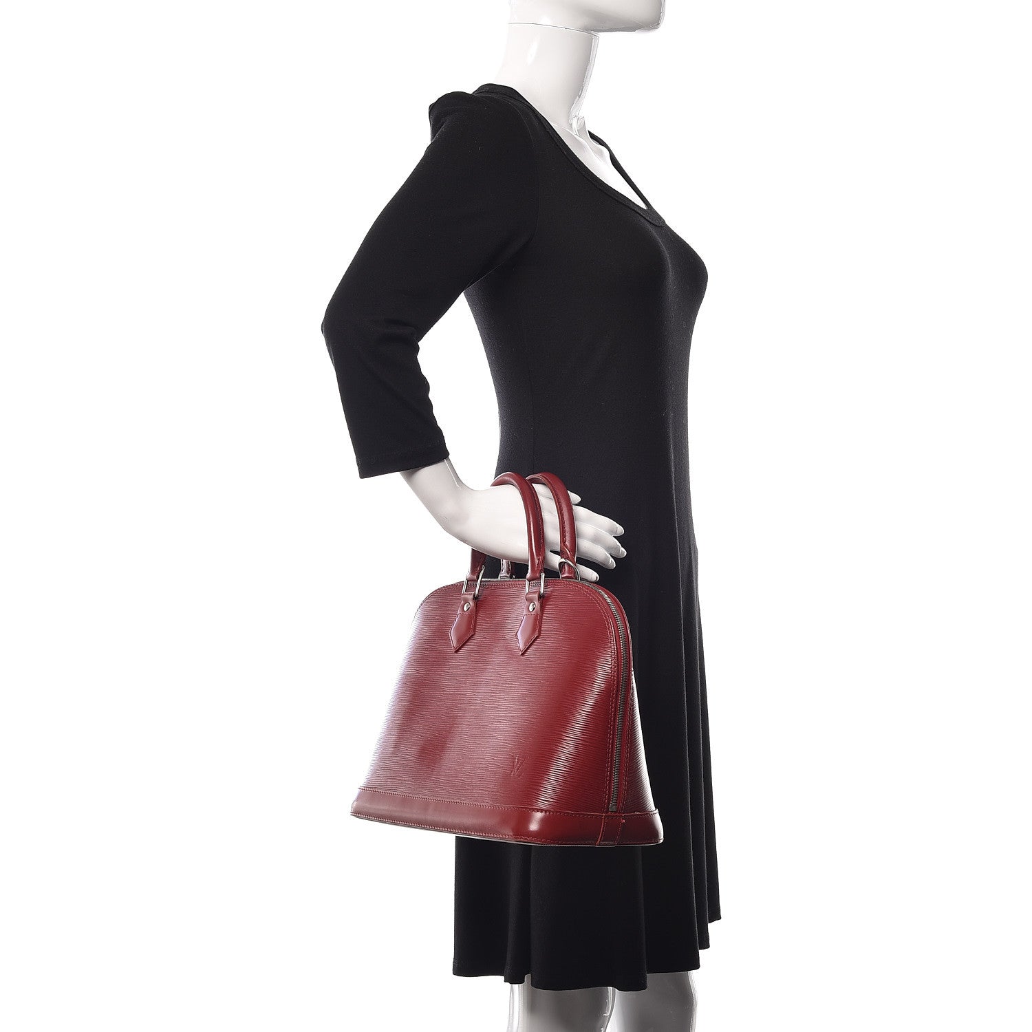 Louis Vuitton Epi Alma PM Rubis 2 of 21