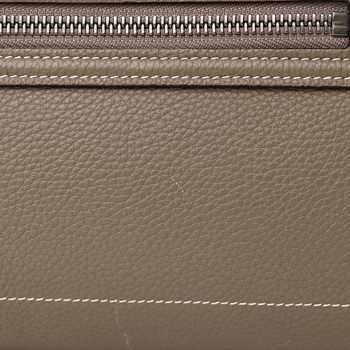 Drummed Calfskin Mini Luggage Souris