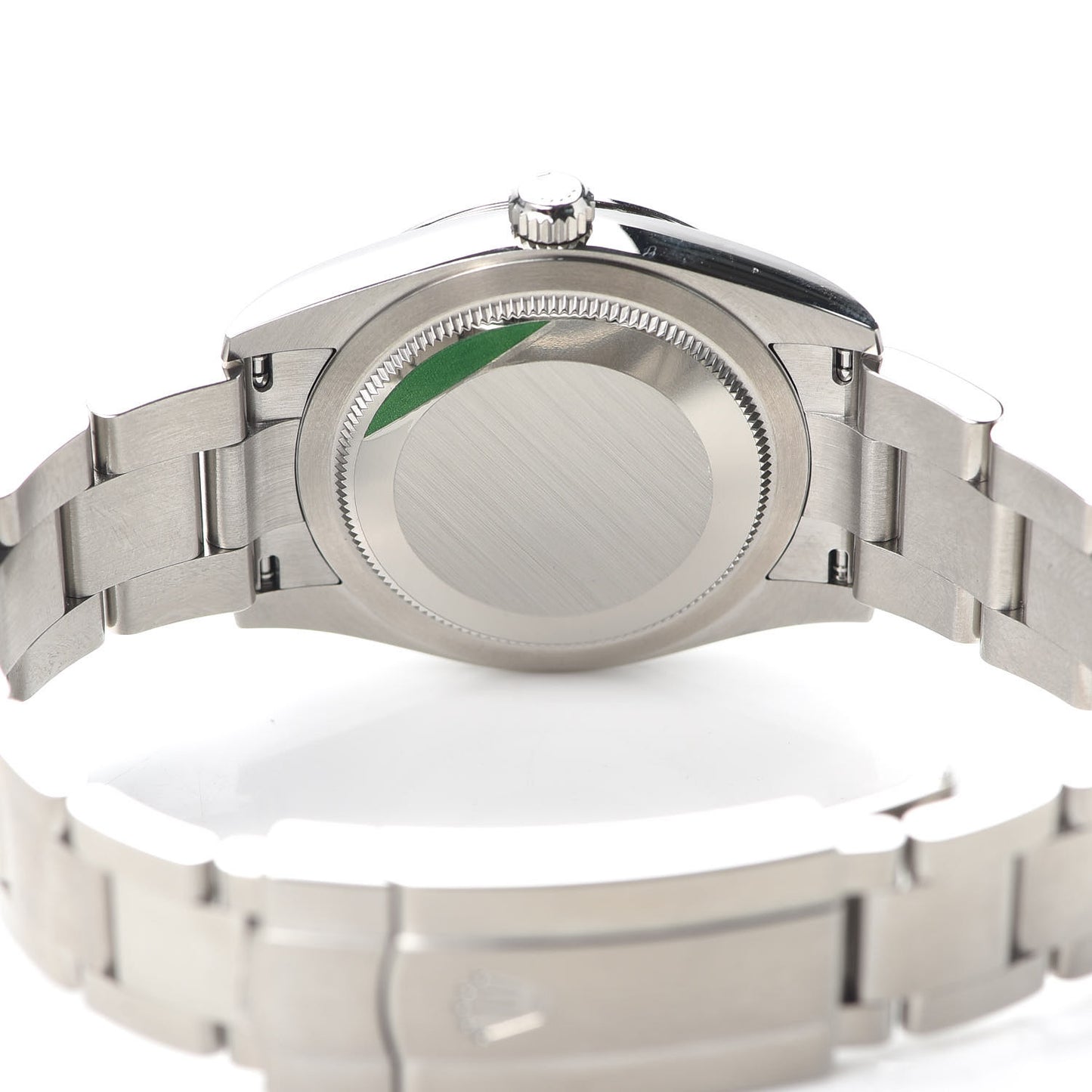 Stainless Steel 34mm Oyster Perpetual Watch Silver 124200