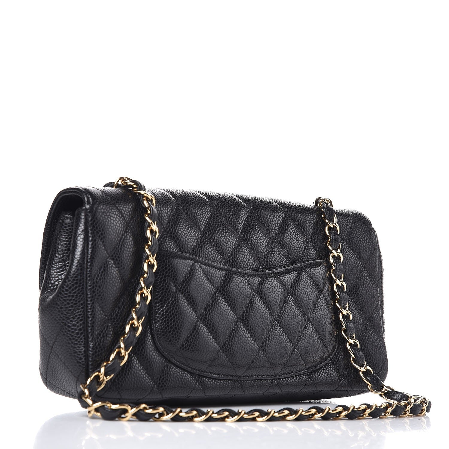 Chanel Caviar Quilted East West Flap Black 3 of 7