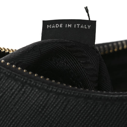 Prada Saffiano Lux Re-Edition 2005 Shoulder Bag Black 7 of 15