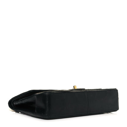 Chanel Lambskin Quilted Medium Double Flap Black 4 of 21