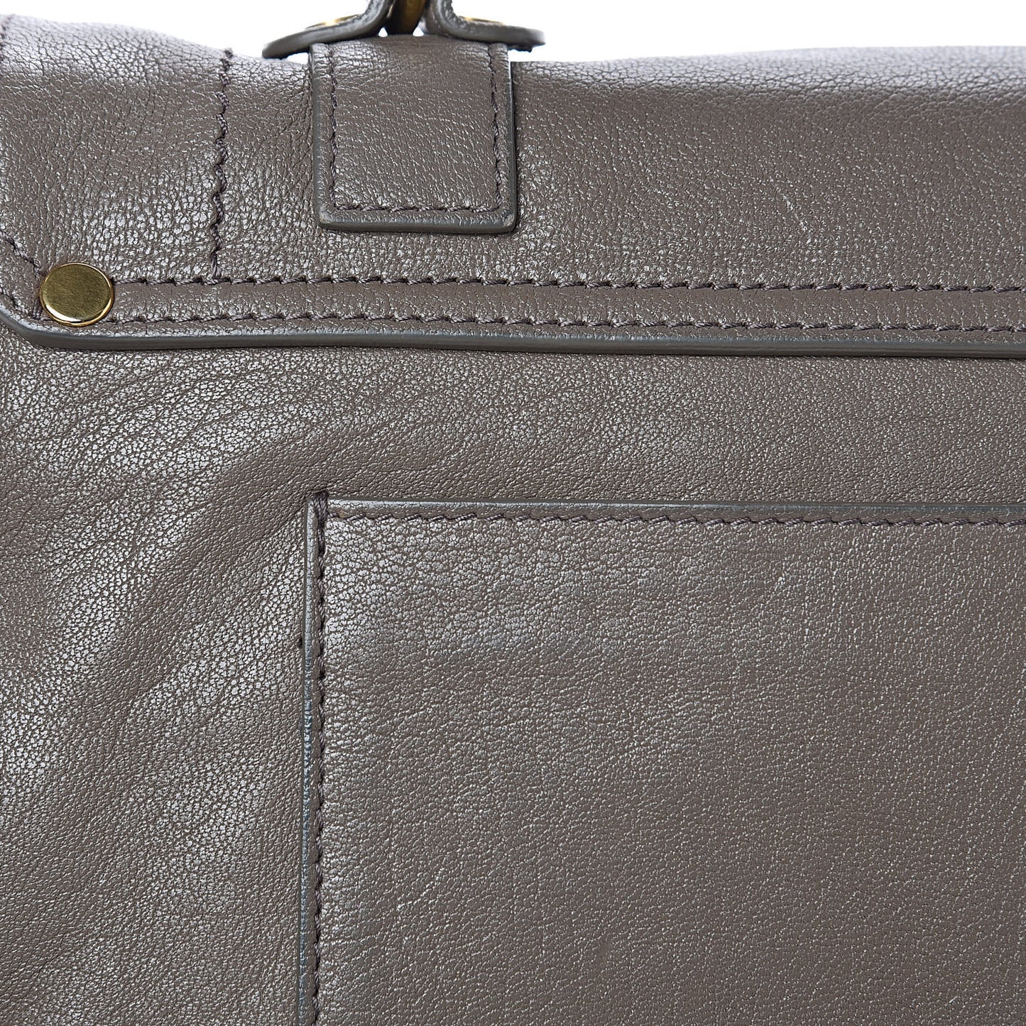 Lambskin Tiny PS1 Satchel Smoke
