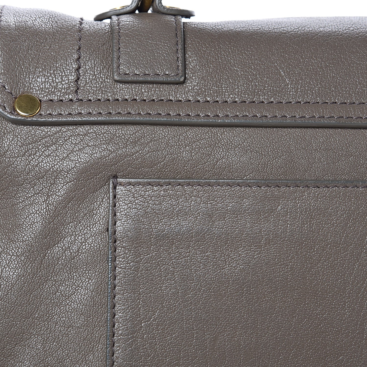 Proenza Schouler Lambskin Tiny PS1 Satchel Smoke 11 of 14