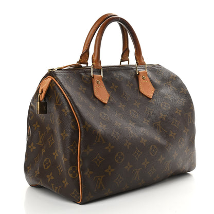 Louis Vuitton Monogram Speedy 30 3 of 9