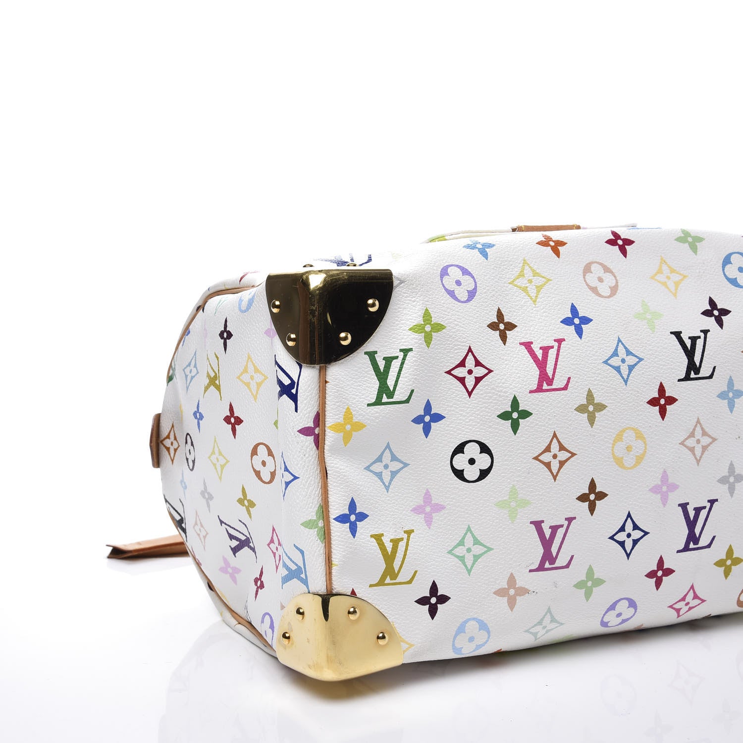 Louis Vuitton Monogram Multicolor Speedy 30 White 5 of 10